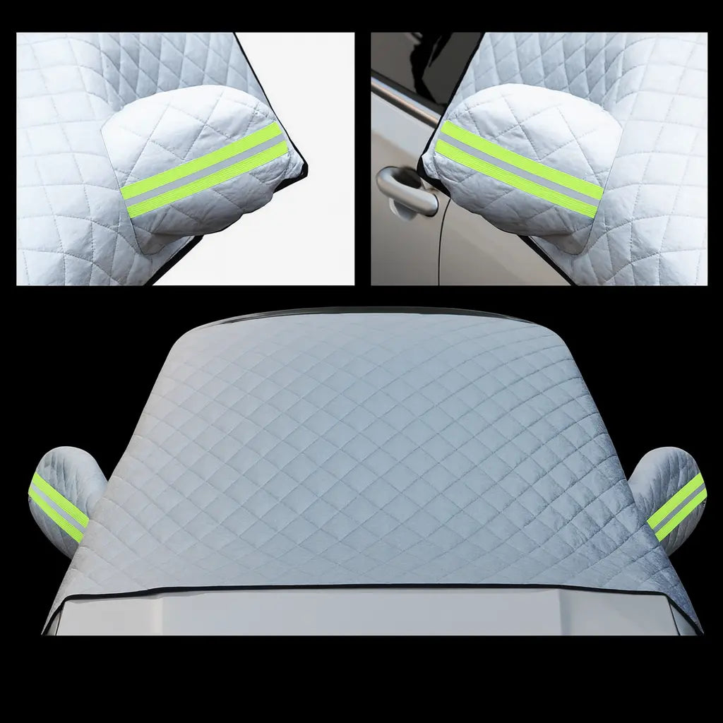 Husă de parbriz împotriva înghețului cu magneți și protecție UV