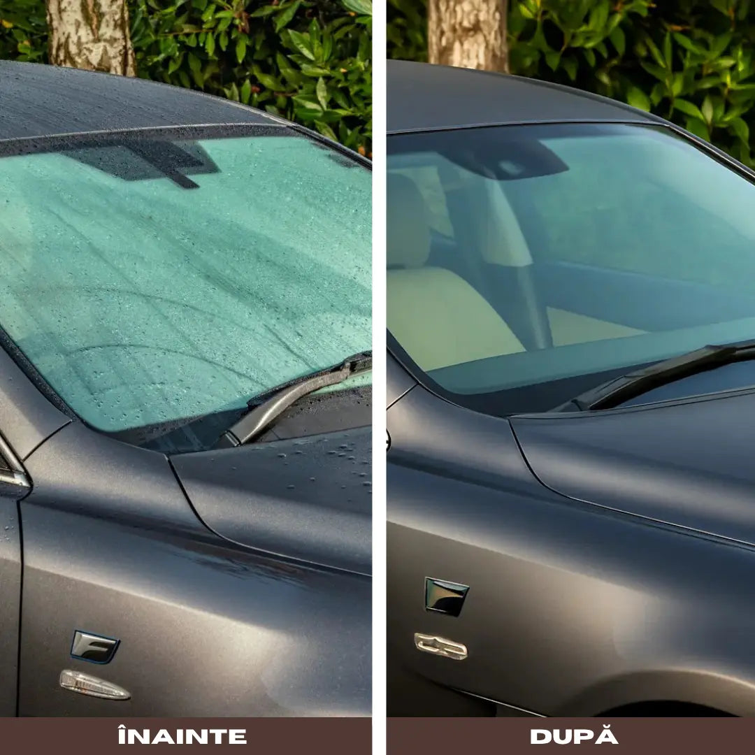 Husă de parbriz împotriva înghețului cu magneți și protecție UV